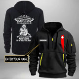 Personalized I Am A Swiss Veteran I Would Put The Uniform Back On If Switzerland Needed Me Quarter Zip Hoodie 2D Printed LVA241008