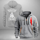 Personalized I Am A Swiss Veteran I Would Put The Uniform Back On If Switzerland Needed Me Quarter Zip Hoodie 2D Printed LVA241008