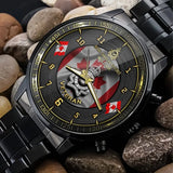 Personalized Canadian Army Logo Canadian Veteran Custom Name Watch Printed AHHN241019