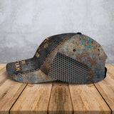 Personalized Master Electrician Custom Name Cap 3D Printed LVA241037