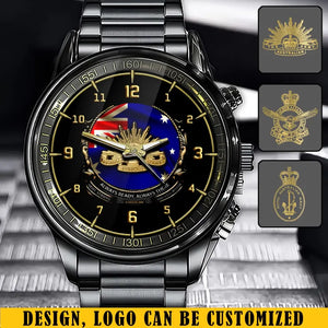 Personalized Always Ready Always There Australian Veteran Branch Logo Watch Printed AHVQ241048