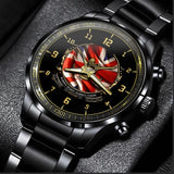 Personalized Always Ready Always There UK Veteran Branch Logo Watch Printed AHVQ241048