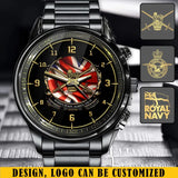 Personalized Always Ready Always There UK Veteran Branch Logo Watch Printed AHVQ241048