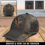 Personalized I Took A DNA Test God Is My Father Veterans Are My Brothers US Veteran Logo Cap 3D Printed QTKH241081