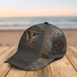 Personalized I Took A DNA Test God Is My Father Veterans Are My Brothers US Veteran Logo Cap 3D Printed QTKH241081