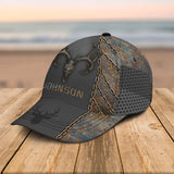 Personalized Deer Hunting Custom Name Cap 3D Printed QTVQ241093