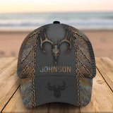 Personalized Deer Hunting Custom Name Cap 3D Printed QTVQ241093