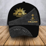 Personalized Australian Veteran Branch Logo Rank Gold Custom Name & Time Cap Printed AHVA241163