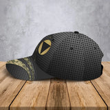 Personalized Austrian Veteran Rank Gold Custom Name & Time Cap 3D Printed AHVA241205