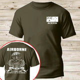 Personalized Australian Veteran Airborne I Did This For A Living And Your Expect Me To Be Normal T-shirt Printed QTKH241232