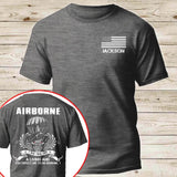 Personalized US Veteran Airborne I Did This For A Living And Your Expect Me To Be Normal T-shirt Printed QTKH241232