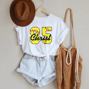 Personalized Baseball Player Custom Name & ID T-shirt Printed QTVA241235