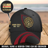 Personalized Australian Firefighter Logo Custom Name & Time Cap 3D Printed AHVQ241248