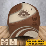 Personalized Australian Veteran Branch Logo Custom Rank & Name Cap 3D Printed AHVA241245