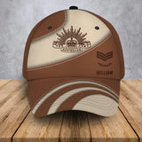 Personalized Australian Veteran Branch Logo Custom Rank & Name Cap 3D Printed AHVA241245