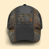 Personalized Australian Veteran Retired 3D Printed Cap QTKH241279