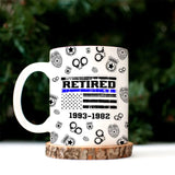 Personalized Retired US Police Custom Time Police Logo Mug Printed AHHN241286