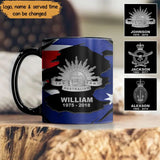 Personalized Australian Veteran Branch Logo Custom Name & Time Mug Printed VQ241303