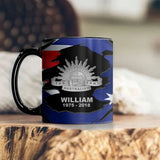 Personalized Australian Veteran Branch Logo Custom Name & Time Mug Printed VQ241303