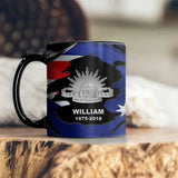 Personalized Australian Veteran Branch Logo Custom Name & Time Mug Printed VQ241303