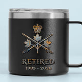 Personalized Canadian Veteran Logo Custom Service Time QTVQ241326