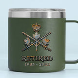 Personalized Canadian Veteran Logo Custom Service Time QTVQ241326