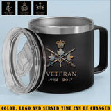 Personalized Canadian Veteran Logo Custom Service Time QTVQ241326