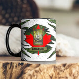 Personalized Canadian Veteran Rank Camo Custom Name Mug Printed KVH241344