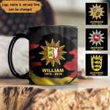 Personalized German Police Logo Custom Name & Time Mug Printed VQ241361