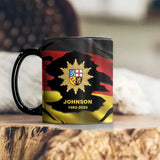 Personalized German Police Logo Custom Name & Time Mug Printed VQ241361