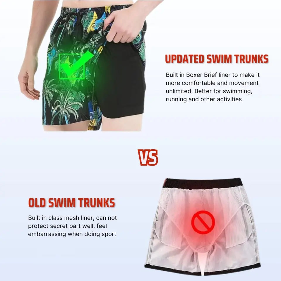 Personalized Austrian Veteran Rank Camo Custom Name Swim Trunks For Men Printed VQ241380