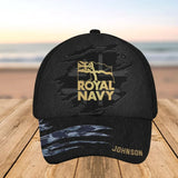 Personalized UK Army Veteran Camo Custom Name Cap 3D Printed AHHN241489