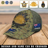 Personalized Australian Veteran Logo Australia Flag Custom Name Cap 3D Printed QTHN241644