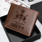 Personalized Canadian Army Veteran Been There Done That & Damn Proud Of It Leather Wallet Printed AHVQ241663