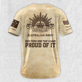 Personalized Australian Veteran Been There Done That & Darm Proud Of It Baseball Jersey 3D Printed AHVA241676