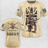 Personalized UK Veteran Been There Done That & Darm Proud Of It Baseball Jersey 3D Printed AHVA241676