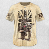 Personalized UK Veteran Been There Done That & Darm Proud Of It Baseball Jersey 3D Printed AHVA241676