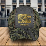 Personalized US Welder Working US Camo 3D Cap Printed QTKH241695