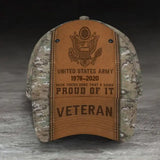 Personalized US Army Been There Done That & Damn Proud Of It US Veteran Cap 3D Printed KVH241716