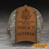 Personalized US Army Been There Done That & Damn Proud Of It US Veteran Cap 3D Printed KVH241716