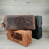 Personalized Australian Veteran Australia Flag Custom Name & Time Retro Toiletry Bag Printed AHHN241714