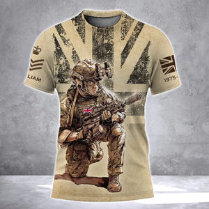 Personalized British Army Been There Done That & Damn Proud Of It 3D T-shirt Printed AHVA241713