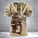 Personalized British Army Been There Done That & Damn Proud Of It 3D T-shirt Printed AHVA241713