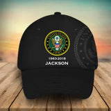 Personalized US Veteran Logo Custom Name & Time Cap 3D Printed LVA241736