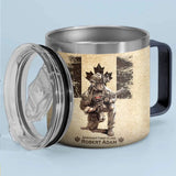 Personalized Canadian Army Veteran Been There Done That & Damn Proud Of It Coffee Cup Printed AHVQ241737