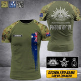 Personalized Australian Army Been There Done That & Damn Proud Of It Australian Veteran Camo Logo 3D T-shirt Printed AHVQ241819