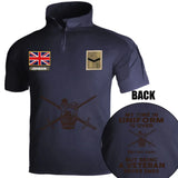 Personalized My Time In Uniform Is Over British Army But Being A Veteran Never Ends British Veteran Rank Camo Hiking Army Shirt Printed AHVQ241860