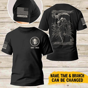 Personalized That Which Doesn't Kill Me US Veteran Custom Name T-shirt Printed QTVA241884