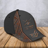 Personalized British Army Veteran Logo Custom Rank, Name & Time Cap 3D Printed AHVA241922