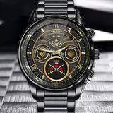 Personalized Canadian Veteran Logo & Rank Gold Custom Name & Time Watch Printed AHVA241926